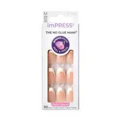 Impress Color Classic French Uñas Postizas