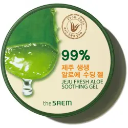Jeju Fresh Aloe Soothing Gel 99% Gel Fresco Hidratante 300 ml