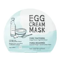 Mascarilla facial de Huevo Pore Tightening 28 g Too Cool For School