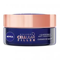 NIVEA - Crema De Noche Hyaluron Cellular Filler Elasticidad Y Antigravedad