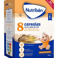 Nutribén® - Papilla De 8 Cereales Y Miel