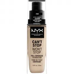 NYX Professional Makeup - Can'T Stop Won'T Stop Full Coverage Foundation NYX Professional Makeup.