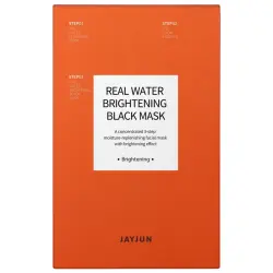 Real water brightening black mask