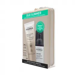 Set uv cellular protect facial uv spf50 + skin-prep foam + neceser