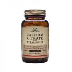 Solgar Calcium Citrate With Vitamin D3 60 Tablets