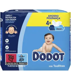 Wipes Mainline Toallitas 208 Unidades