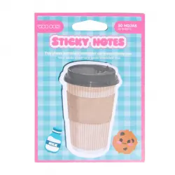 Sticky Notes 30 Notas Adhesivas Desayuno 11 gr