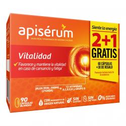 Apisérum - 90 Cápsulas Vitalidad Apiserum