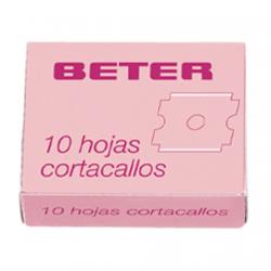 Beter - Estuche Con 10 Hojas Cortacallos