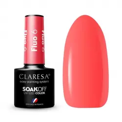 Claresa - Esmalte semipermanente Soak off - 06: Fluo