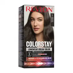 Colorstay Longwear Cream Color 3 CastaÃ±o Oscuro