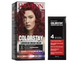 Colorstay longwear cream color #6,6-rojo intenso 4 u