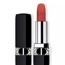 Dior - Barra De Labios Recargable Color Couture - 4 acabados: Satinado, Mate, Metalizado Y Aterciopelado - Tratamiento Floral - Confort Y Larga Duración