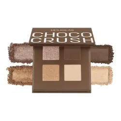 Douglas Collection - Make-Up 4 Shades Eyeshadow Palette Paletas y sets 5.2 g Choco Crush