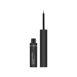 Lamel - Delineador de ojos Liquid Long-Lasting Hard Brush - 402: Graphite Black