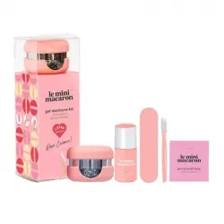 Le Mini Macaron Gel Manicure Kit Rose Creme, 125 gr