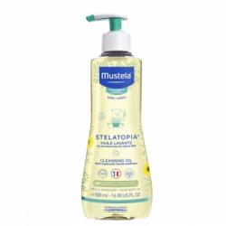 Mustela Mustela Stelatopia Aceite de Baño y Ducha con Girasol , 500 ml