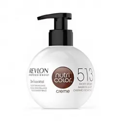 Nutri Color Creme 513 CastaÃ±o Escarchado