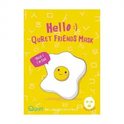 Quret - Mascarilla Hello Friends - Egg