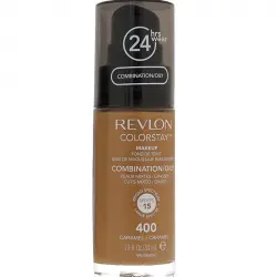 Revlon - Base de Maquillaje fluida ColorStay para piel Mixta/Grasa SPF15 - 400: Caramel