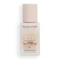 Revolution - Base de maquillaje Skin Silk Serum Foundation - F1