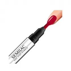 Semilac - Esmalte semipermanente en stick Marker One Step Hybrid - S575: Dark Red