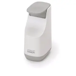 Slim compact soap pump #grey/white 1 u