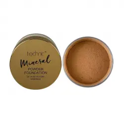 Technic Cosmetics - Base de maquillaje en polvo Mineral Powder Foundation - Honey