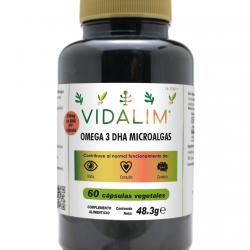 Vidalim - 60 Cápsulas Omega 3 Dha Microalgas 250 Mg