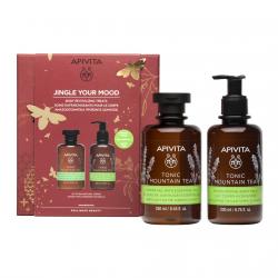 Apivita - Cofre Tonic Mountain Tea Gel + Leche Corporal