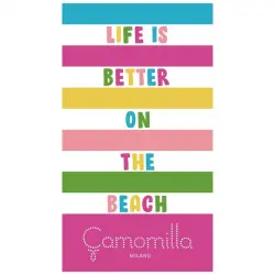 Camomilla - Toalla De Playa Life Toallas 1 pieces unisex