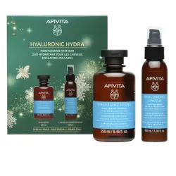 CHAMPÚ + ACONDICIONADOR HIDRATANTE CON ÁCIDO HIALURÓNICO Y ALOE ESTUCHE 2 pz