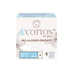 Compresa Maxi con Alas  Alcotton