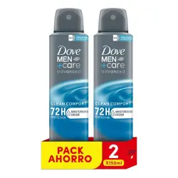 Dove Men Clean Comfort 150 ml Desodorante