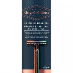 Gillette - Maquinilla De Afeitar De Doble Filo King C.