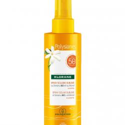 Klorane - Spray Solar Sublime Spf 50 Al Monoï Y Tamanu Bio 200 Ml Polysianes