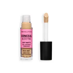 Makeup Revolution - Corrector líquido Conceal & Define Soft Matte - C6.2NC