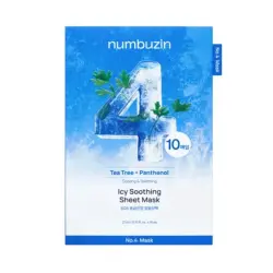 Numbuzin - Mascarilla facial refrescante No.4 SOS Icy Soothing