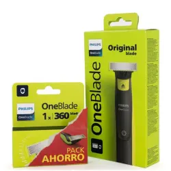 OneBlade Pack Original Blade + Recambio 360º