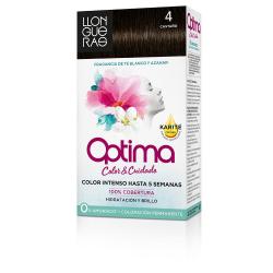 Optima hair colour #4-castaño 1 u