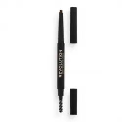 Revolution - Lápiz para cejas Duo Brow Definer - Medium Brown