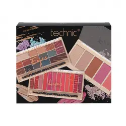 Technic Cosmetics - Set de paletas para rostro, ojos y labios