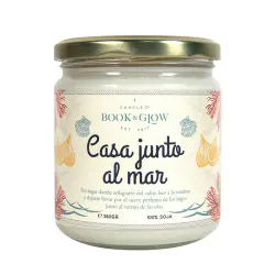 Book and Glow - *Perfect Moments* - Vela de soja - Casa junto al mar