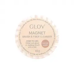 GLOV - Jabón sólido para brochas y guante Magnet - Coffee