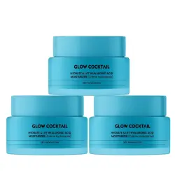 Glow Cocktail - Trío de cremas reafirmantes con ácido hialurónico Cremas faciales 150 ml female