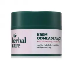Herbal Care Crema Facial Antiedad con Ácido Hialurónico y Flor de Rosa 50 ml