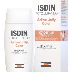 Isdin - Fotoprotector Fluido Fusión Color Active Unify FotoUltra 100 SPF 50+ Con Color
