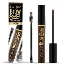 L.A. Girl - Gel para cejas Brow Bestie - GBG384: Dark Brown