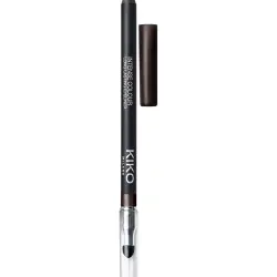 Lápiz Intense Colour Long Lasting Eyeliner Kiko Milano 06 Mat Ebony