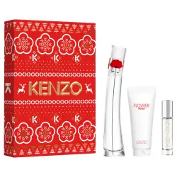 Set Flower By Kenzo Eau de Parfum 50 ml + Travel Spray 10 ml + Body Milk 75 ml